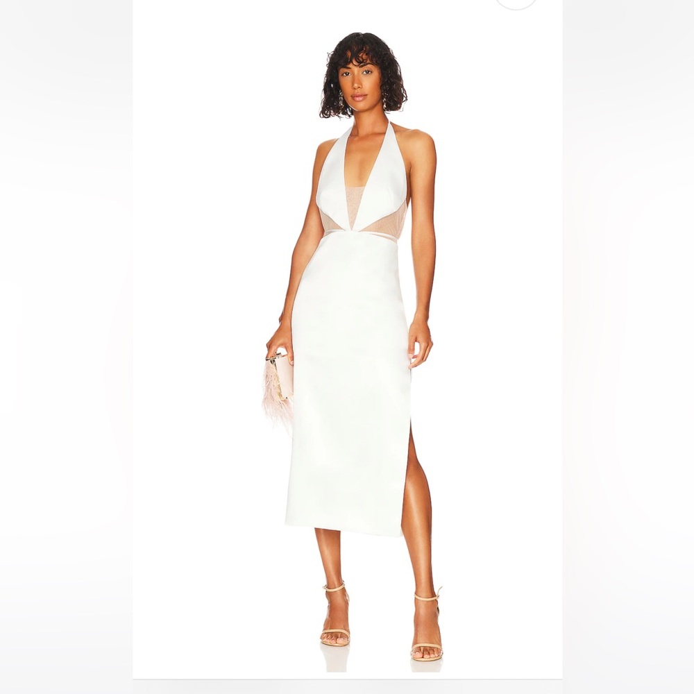 NBD Revolve Dress Eliana Midi XS New